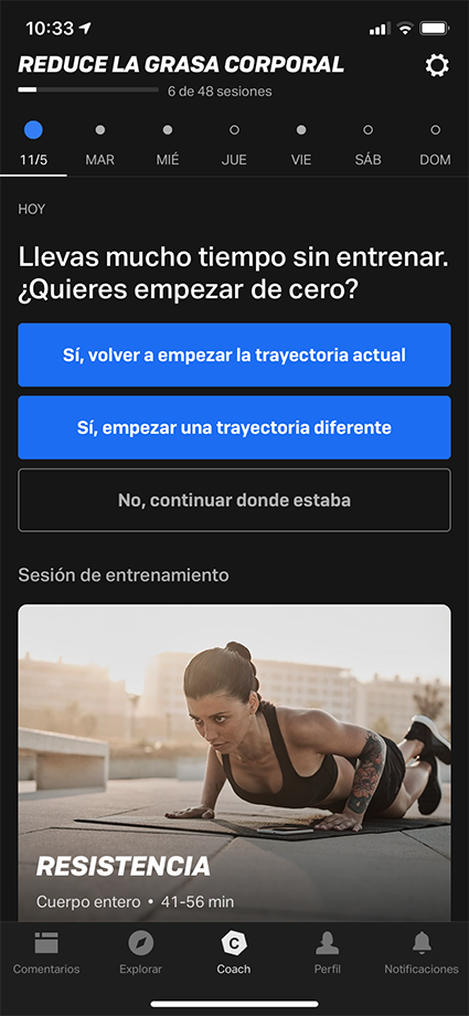 long break screenshot - es