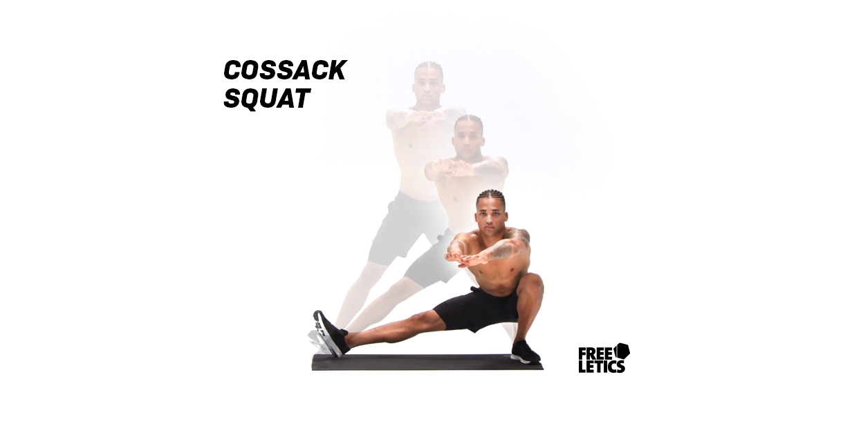 Freeletics Übungen: Cossack Squats