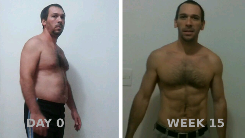 Freeletics 15 week transformation