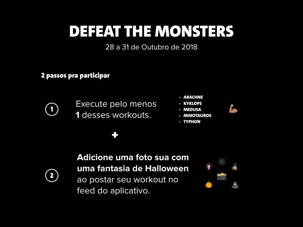 defeat the monsters PT