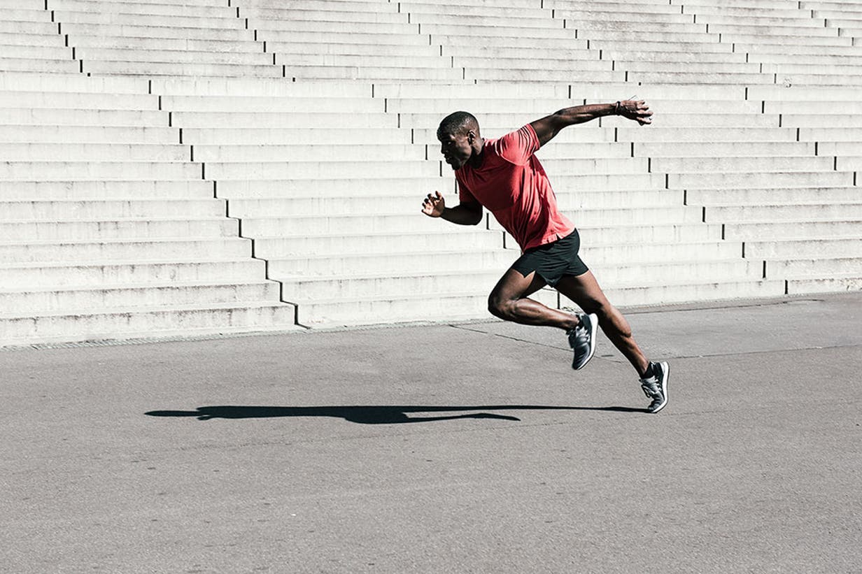 Спринтер бег. Бег реклама. • Sprint Jump / спринт паркур. Anyma Running.