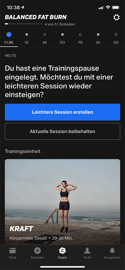 short break screenshot - de