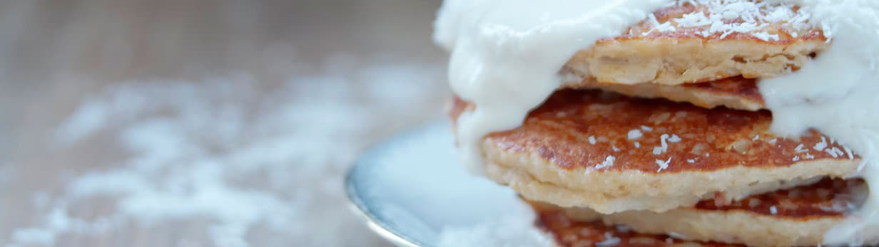 Header recipes pic coconut pancakes