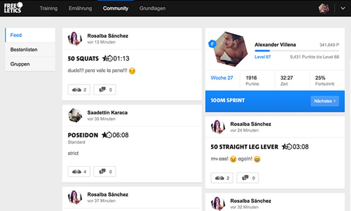 Community Freeletics