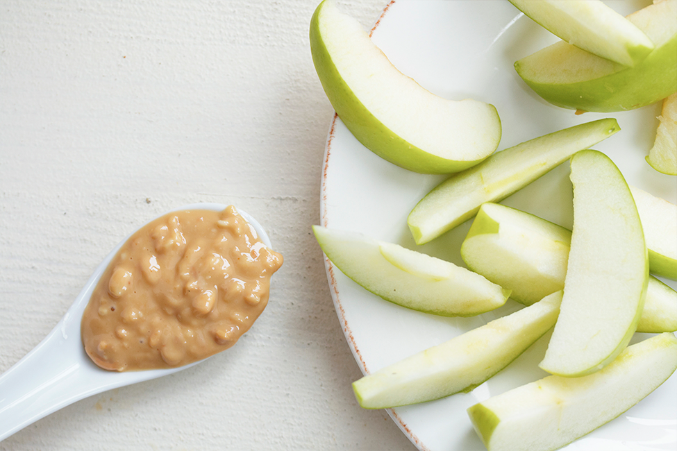 Apple Peanut Butter Snack