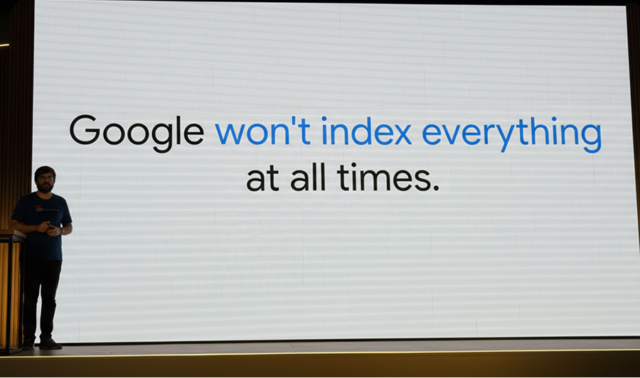Google won't index everything all the time