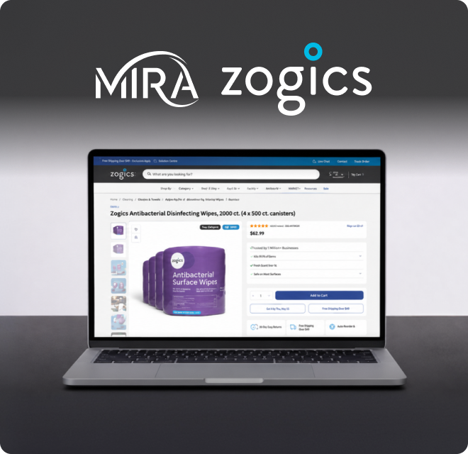 Zogics Launches New BigCommerce Commerce Platform with Mira Commerce