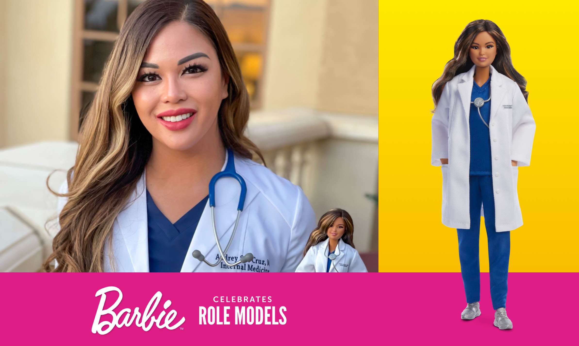 Barbie Role Models Dr. Audrey Sue Cruz Mattel