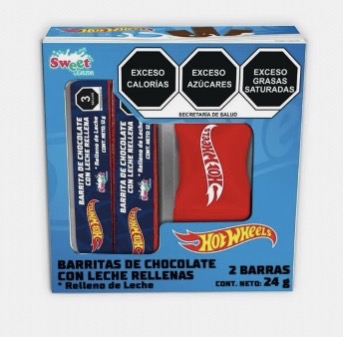 Barrita chocolate Hot Wheels