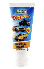 Gel dental Hot Wheels