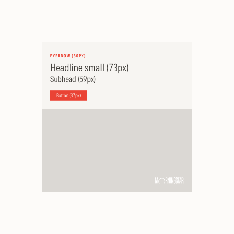 Narrative card example