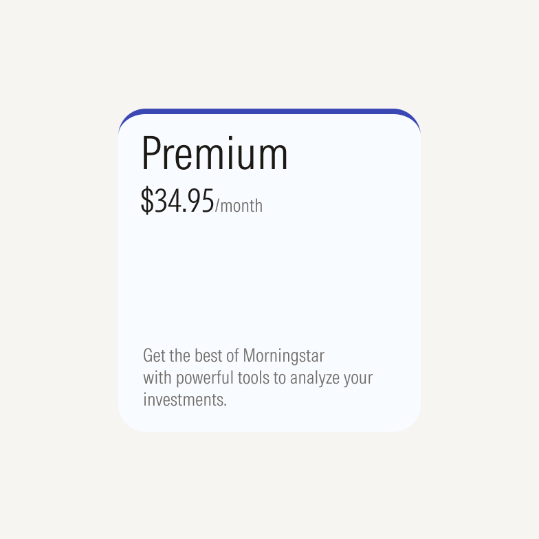 Component with an over-compensating corner radius