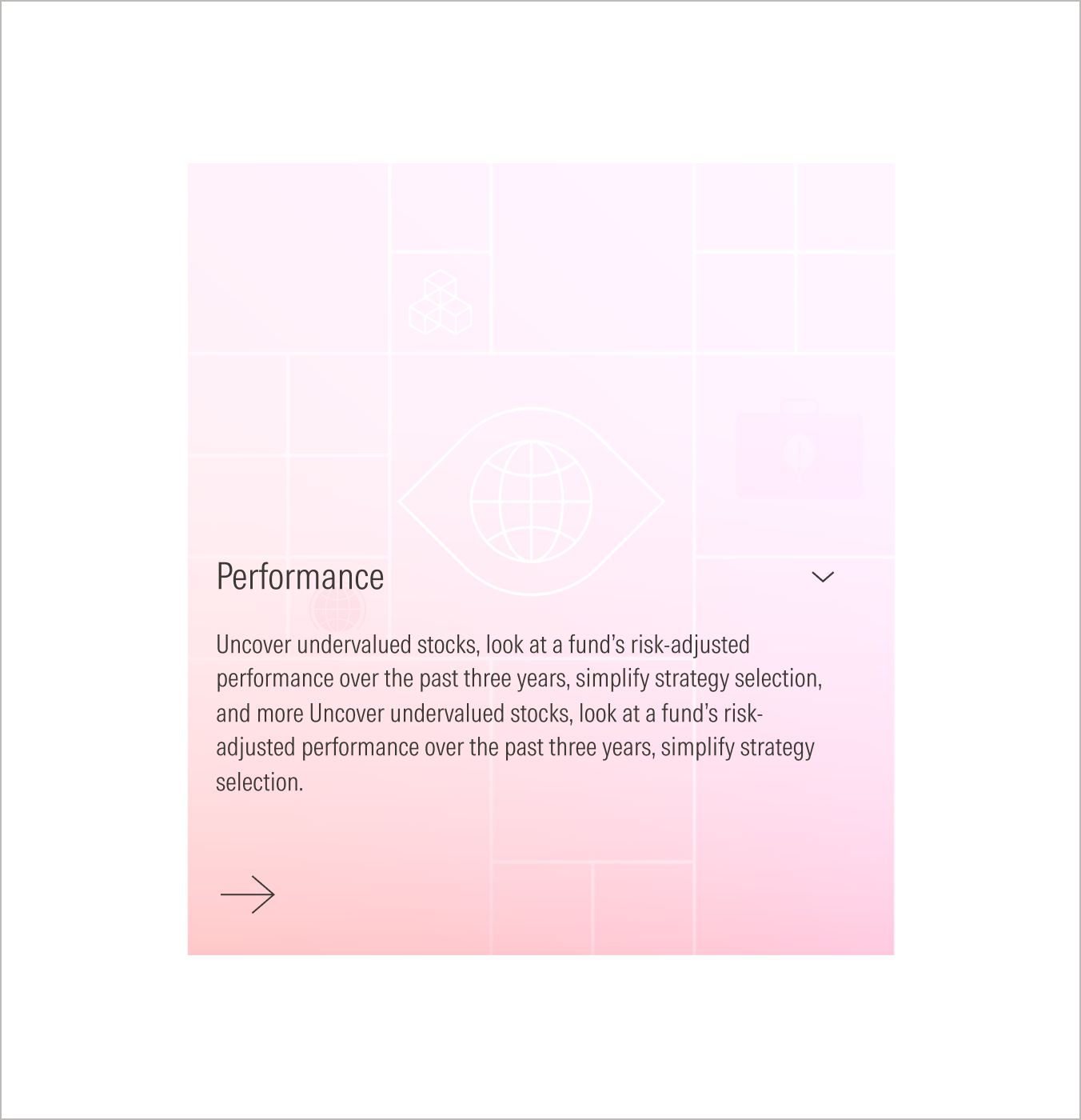 Animated card on light theme