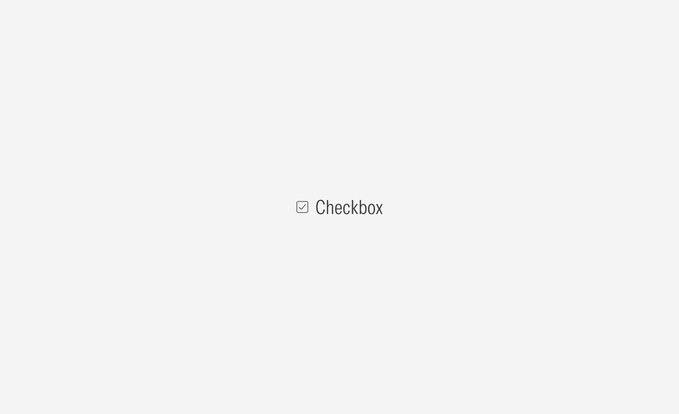 Checkbox Variant with Icon