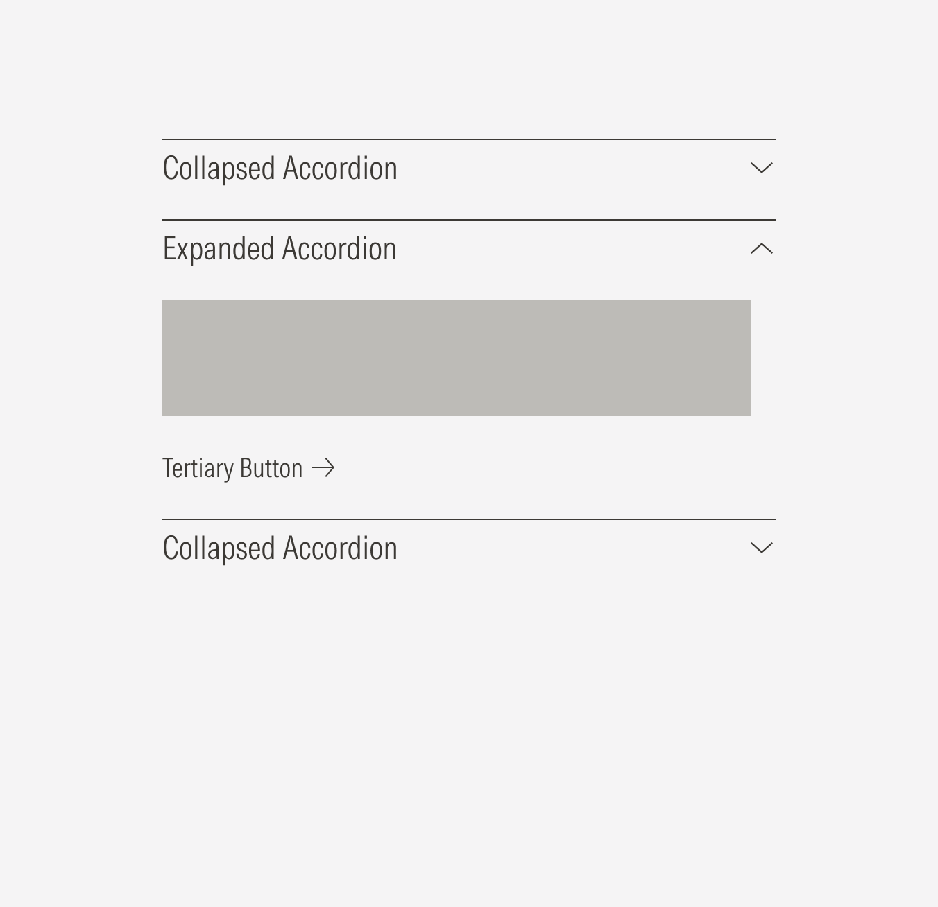 Accordion behavior do