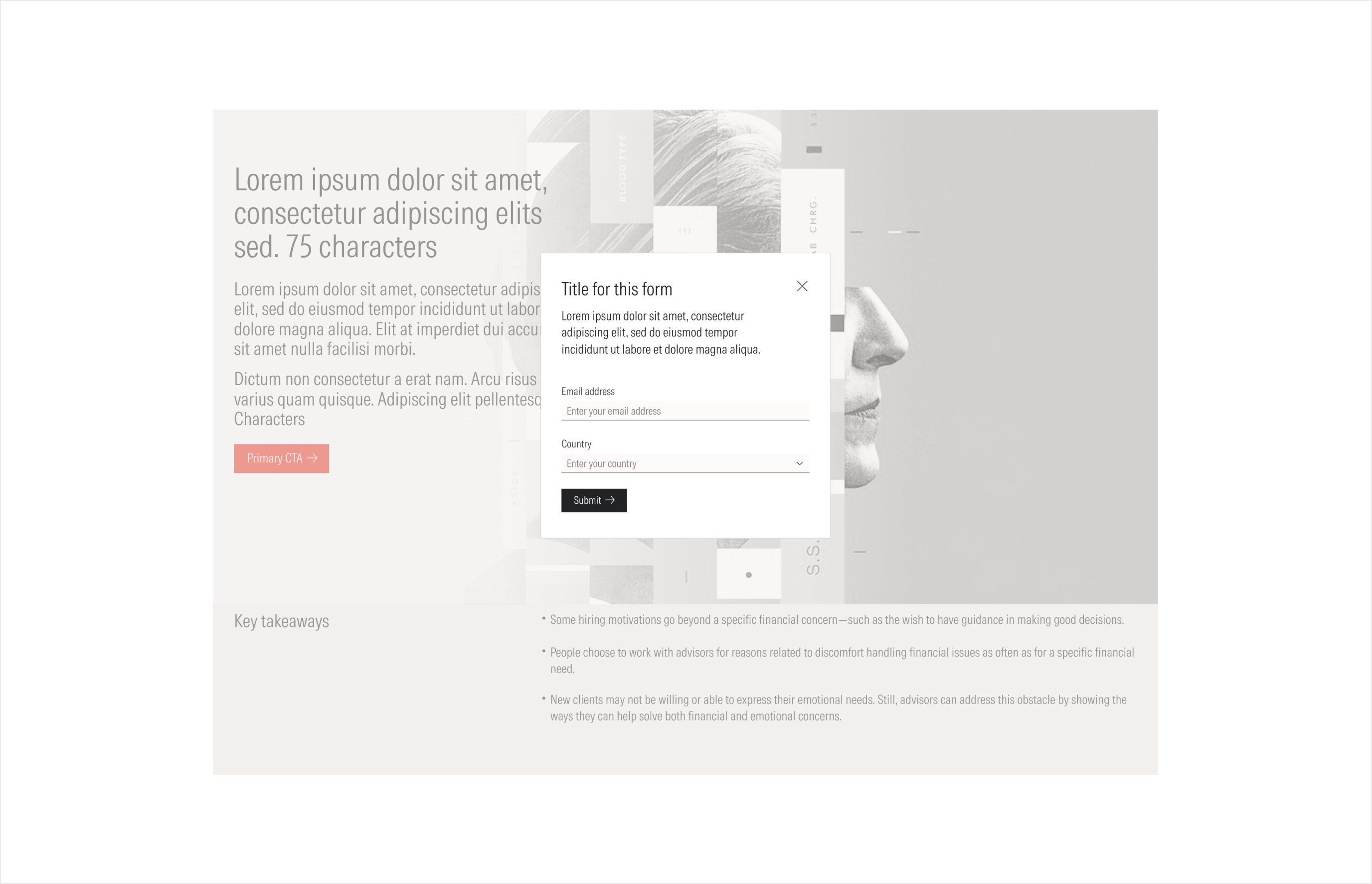 Overlay color when having a modal form on light theme