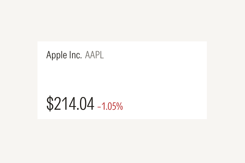 Borderless white rectangle on a contrasting background with text inside