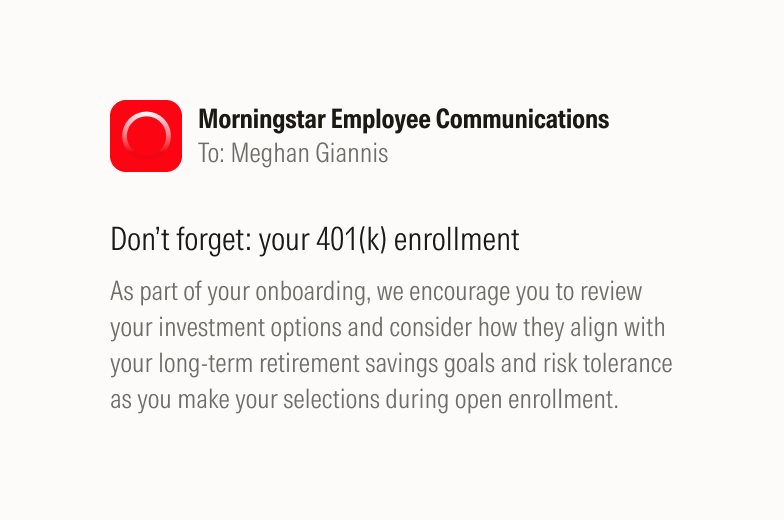 Example of email with copy with soft copy.