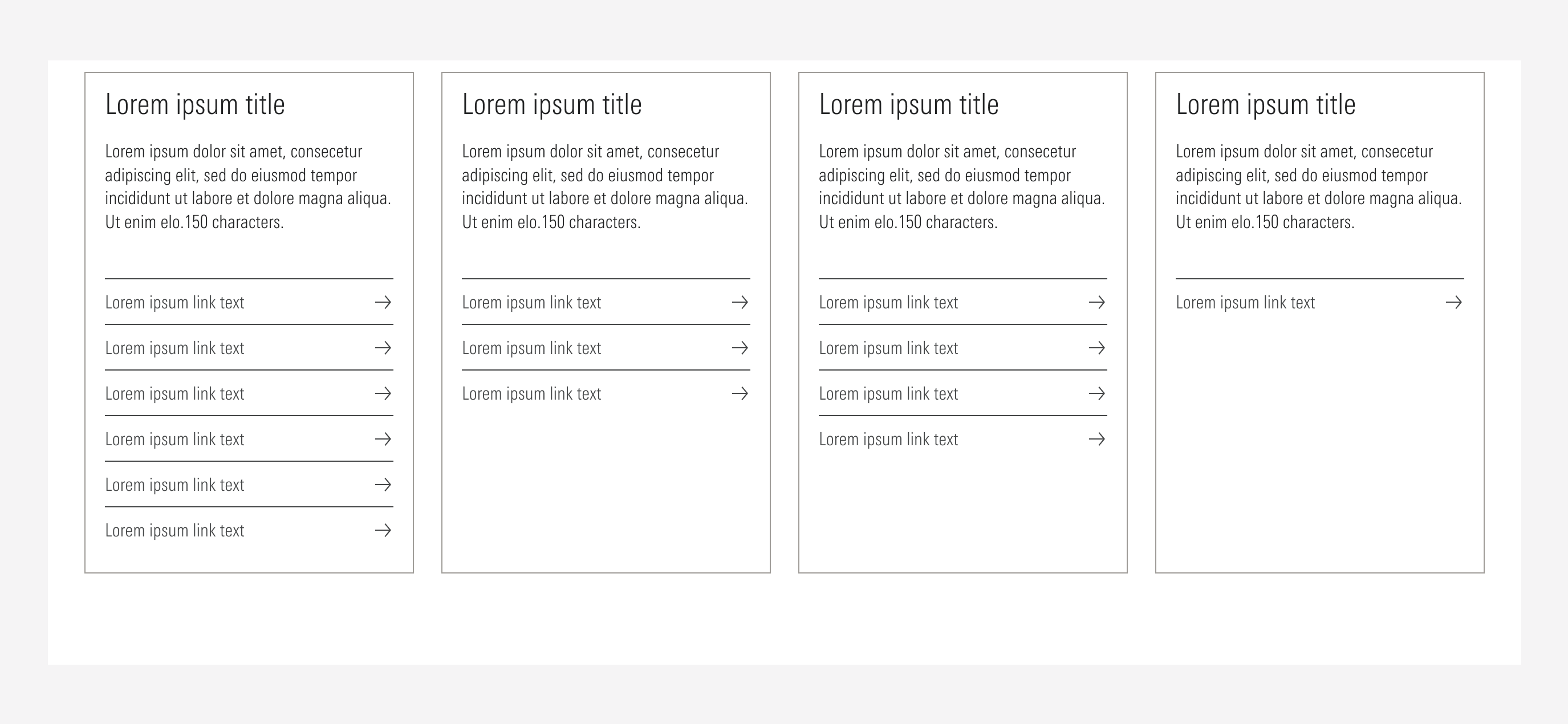 Capability Card Behavior: Flexible Height