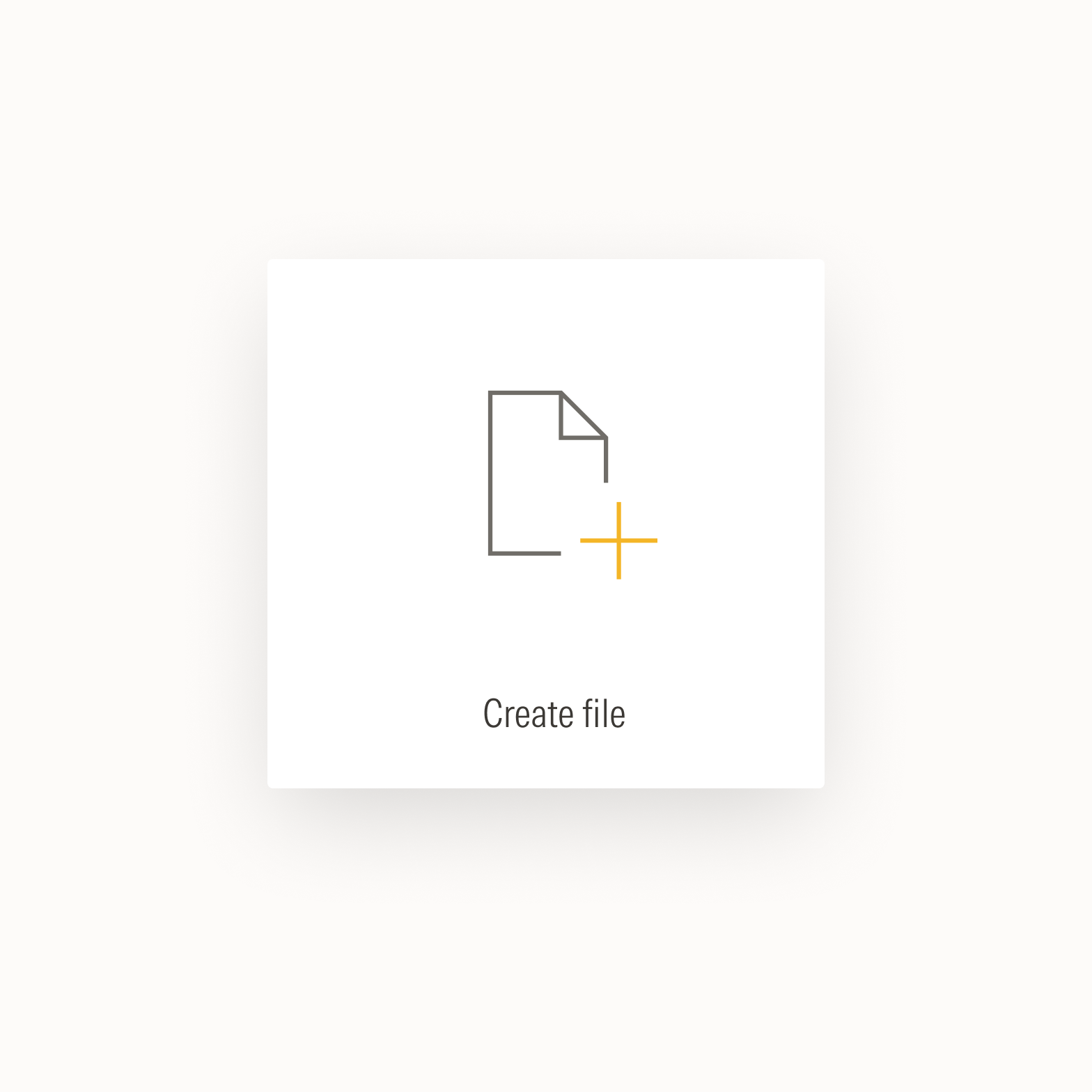 UI icon in user interface tile.