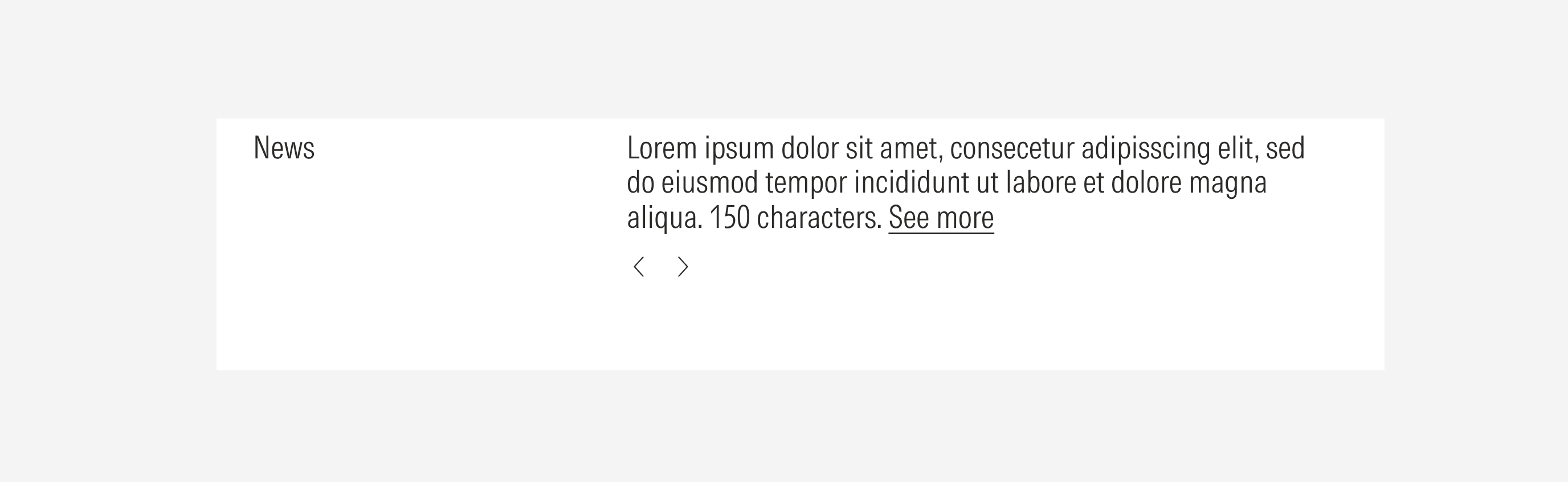 Shows proper alignment of navigation controls