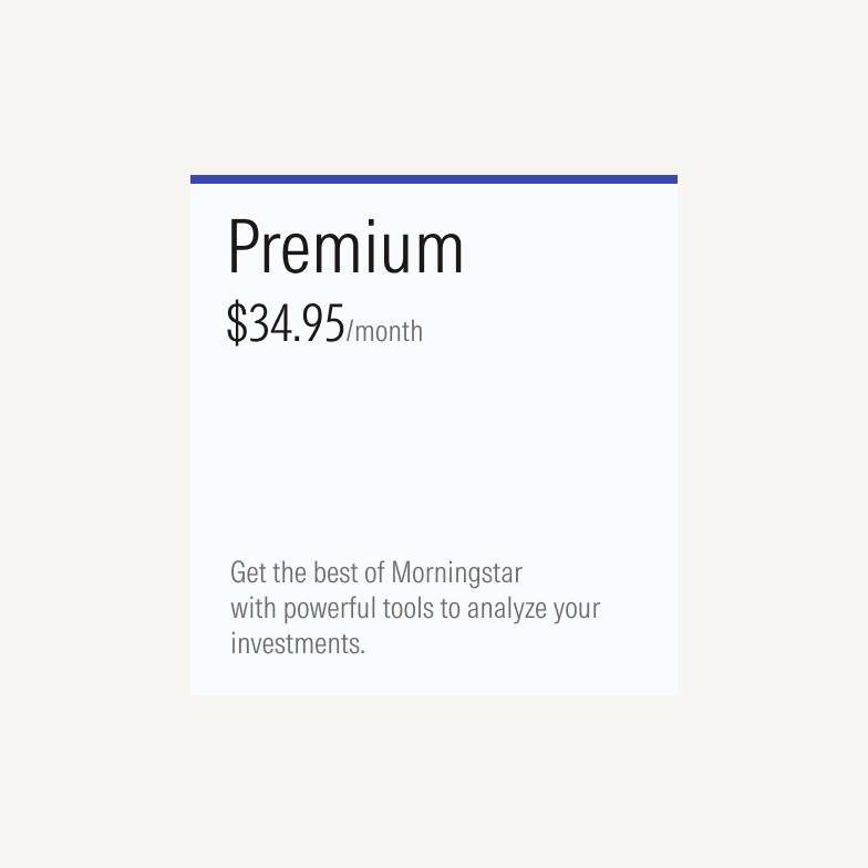 Component with straight edges and sharp corners