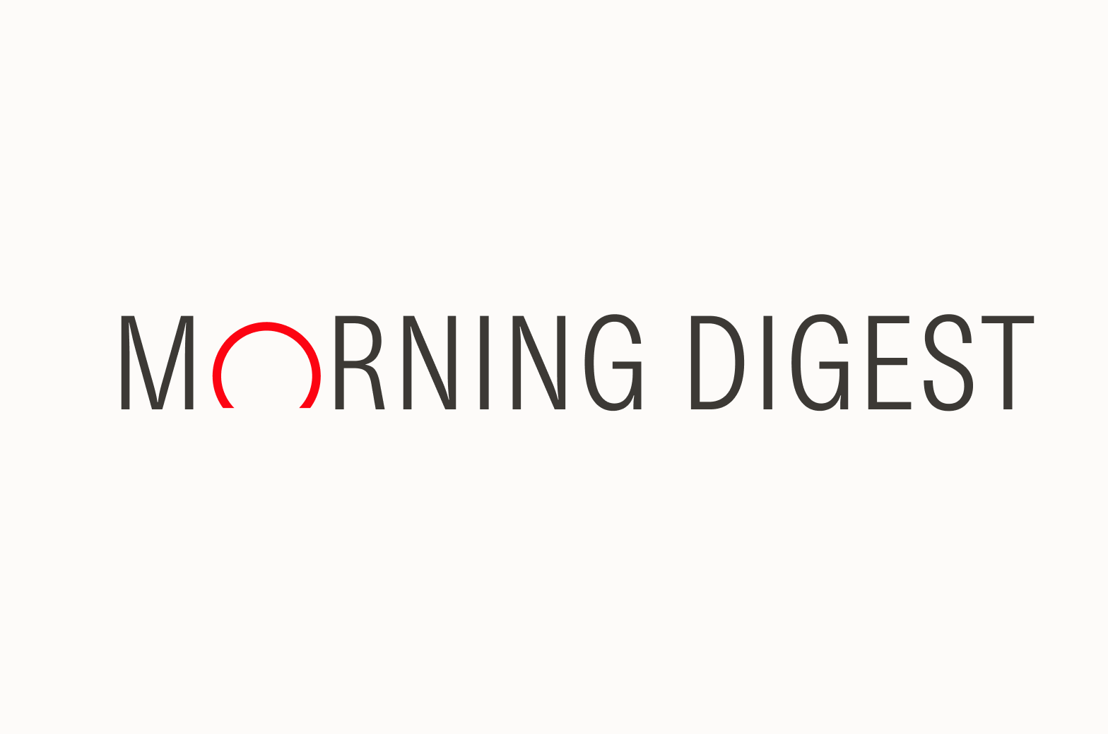 Logotype letter O placed inline in text.