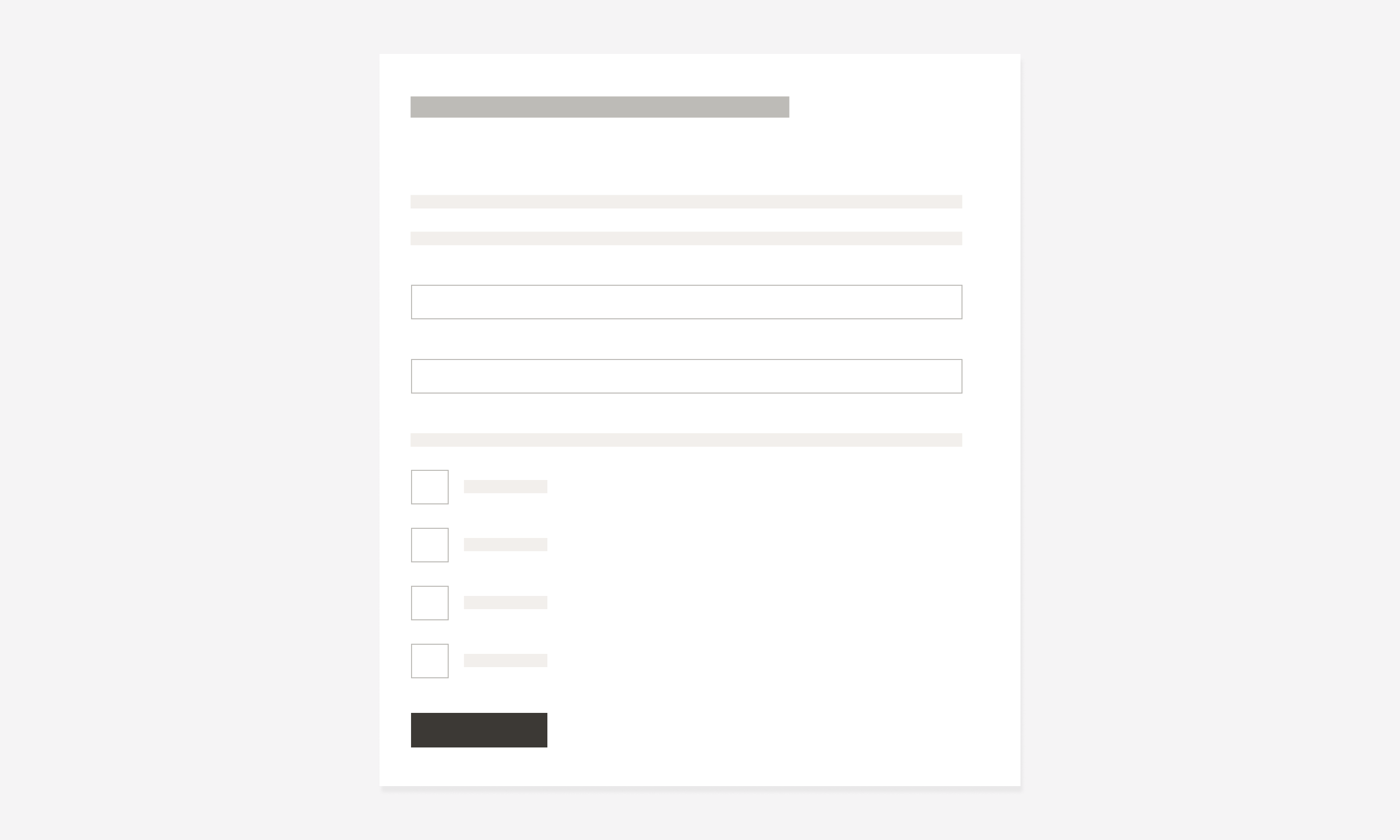 Checkbox alignment and hierarchy
