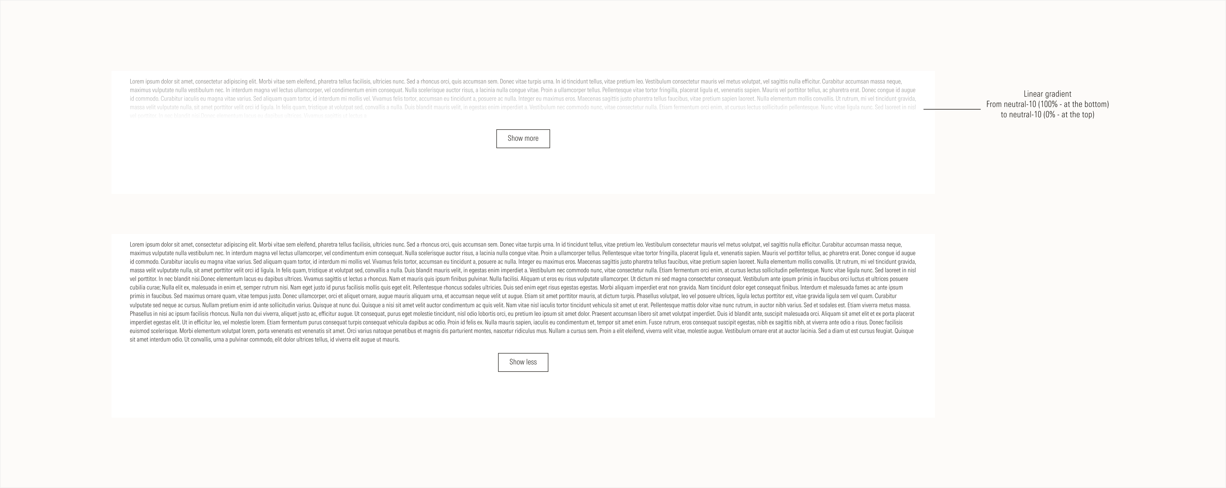 Light theme for the long disclosure