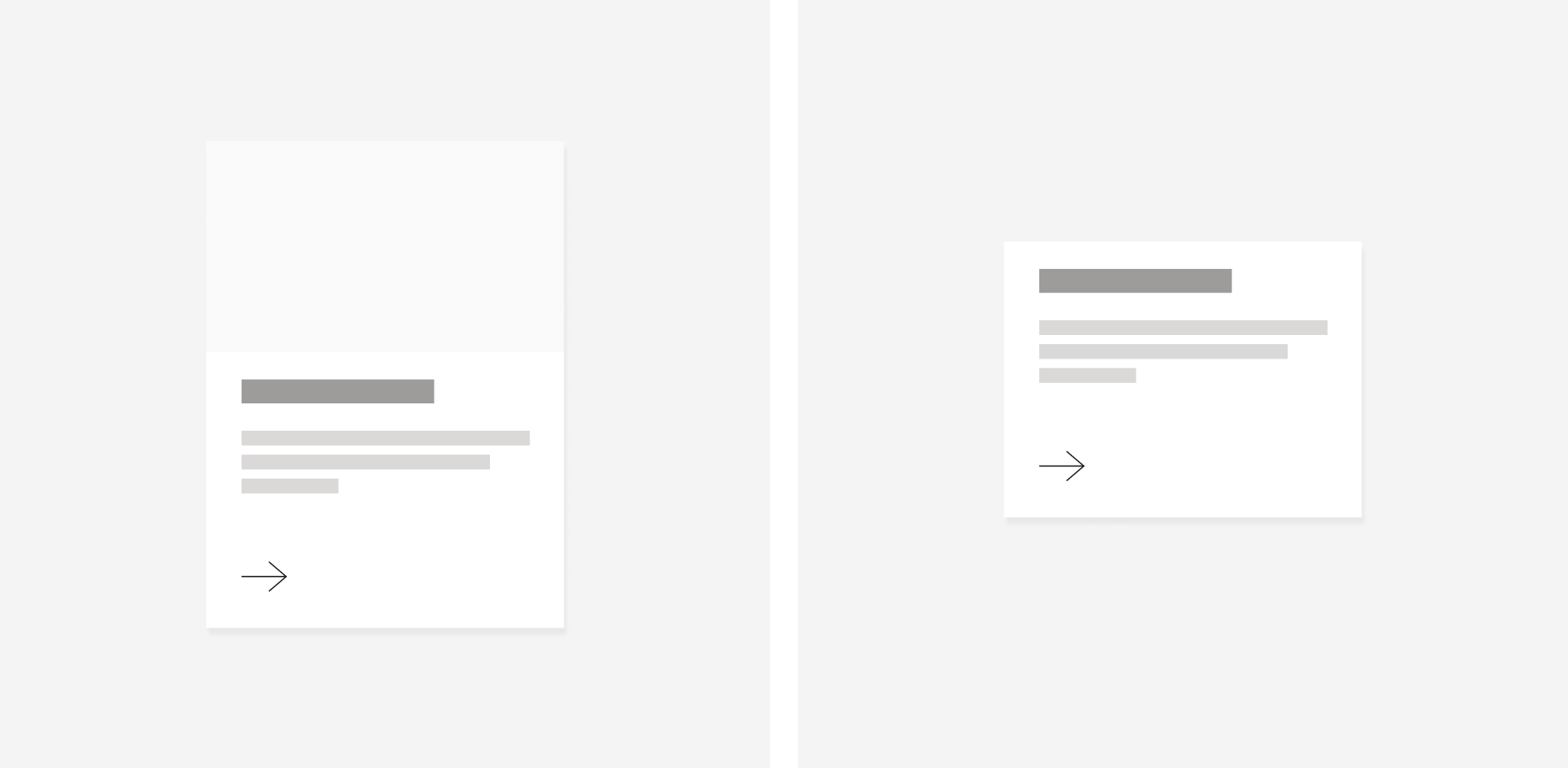 General Cards Alignment