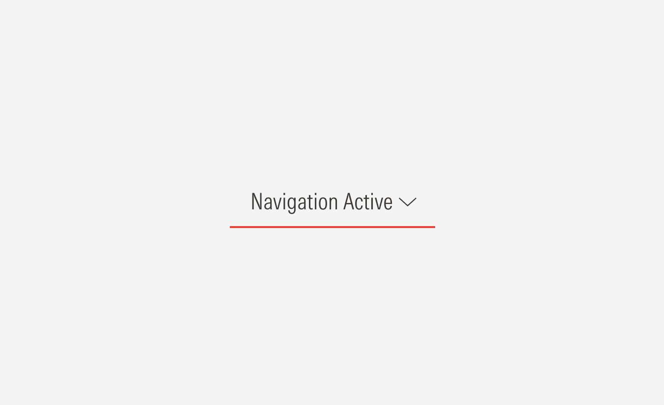 Navigation button on its active status