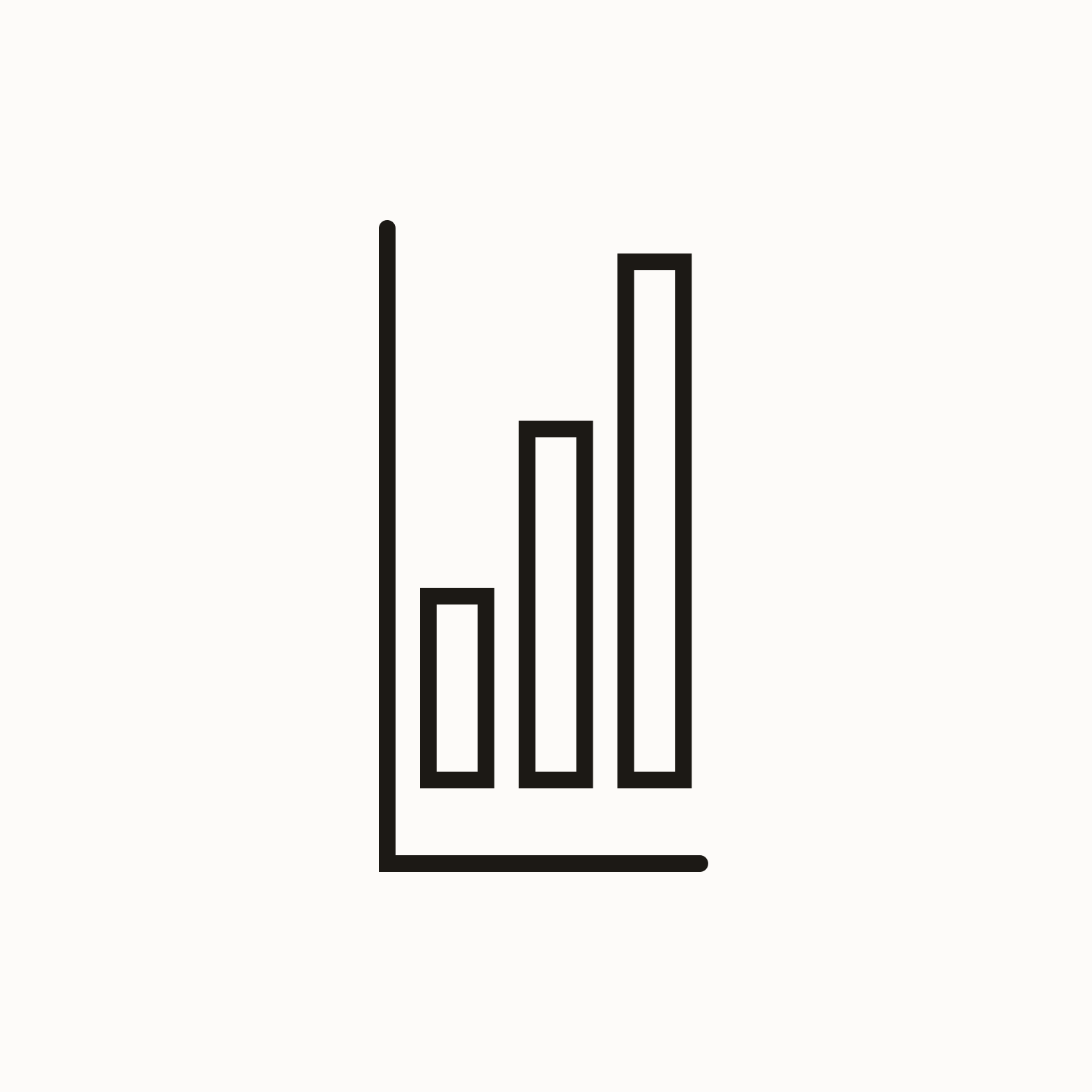 Icon and stroke weight not scaling proportionally.