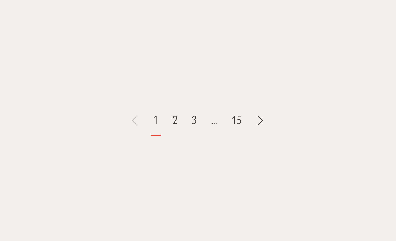 Pagination on mid theme
