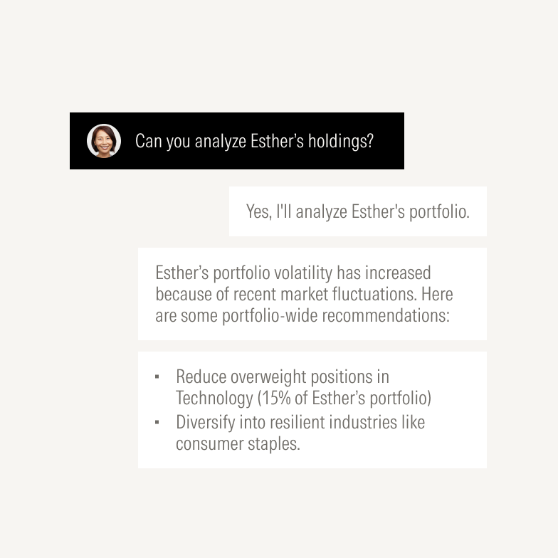 Isolation of a feature or component outside of its context