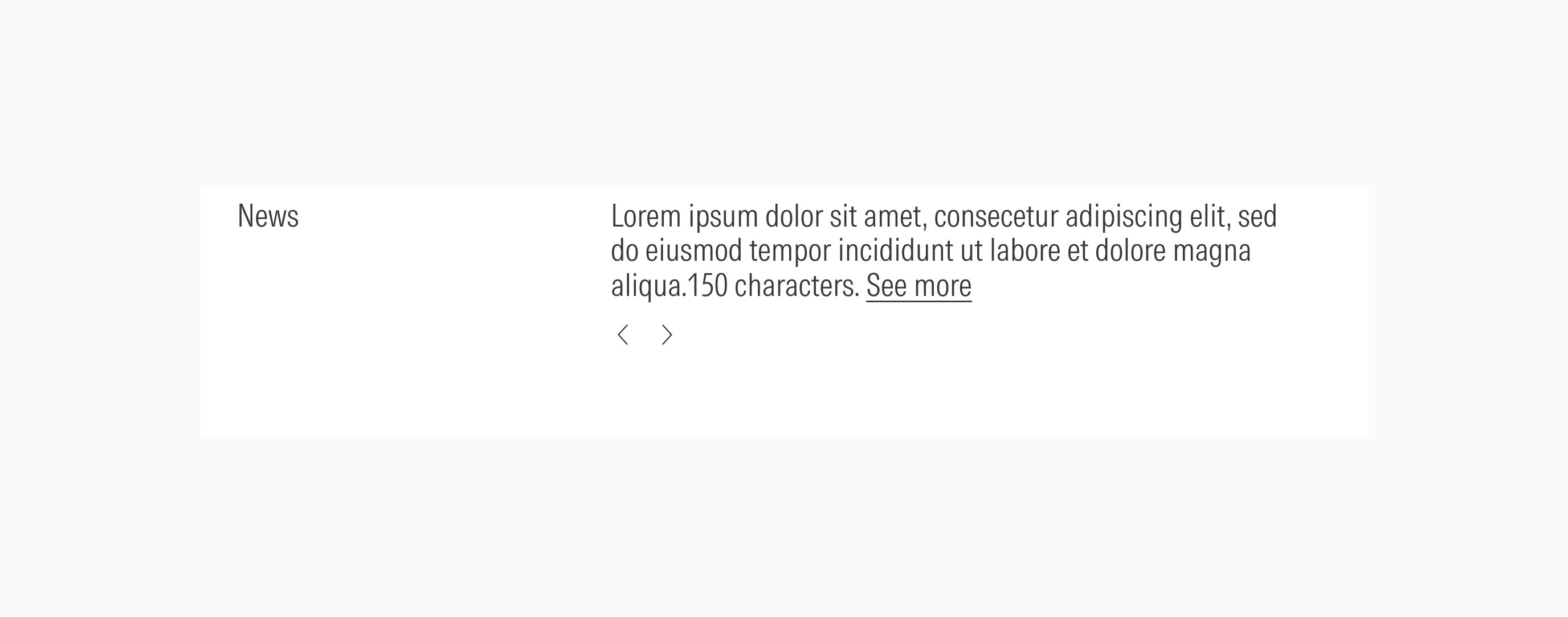 Light theme for news component