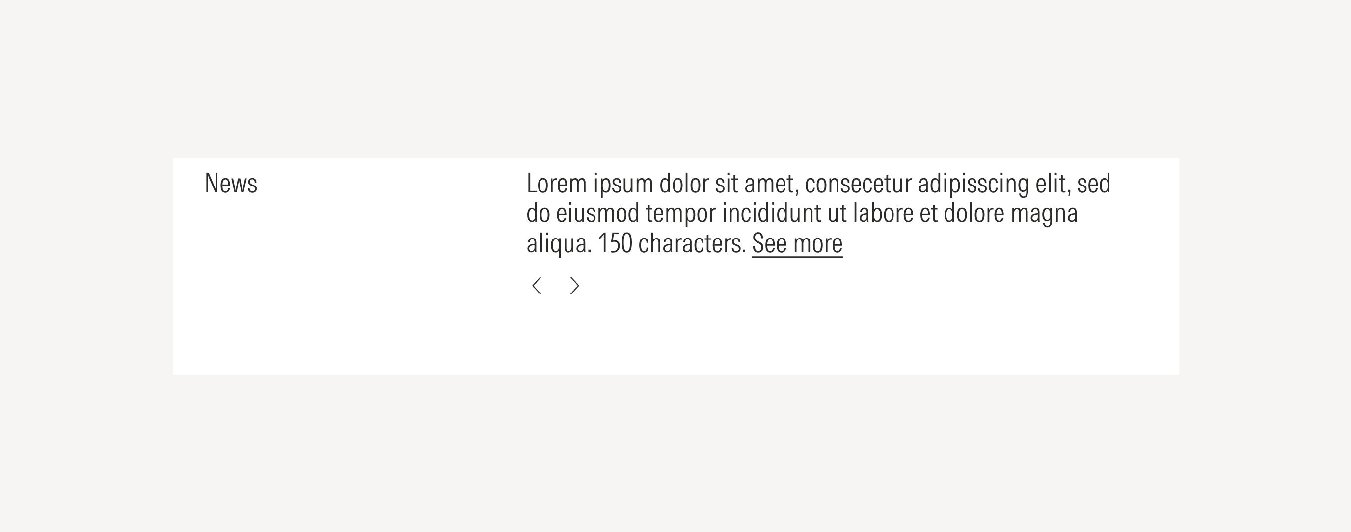 Light theme for news component