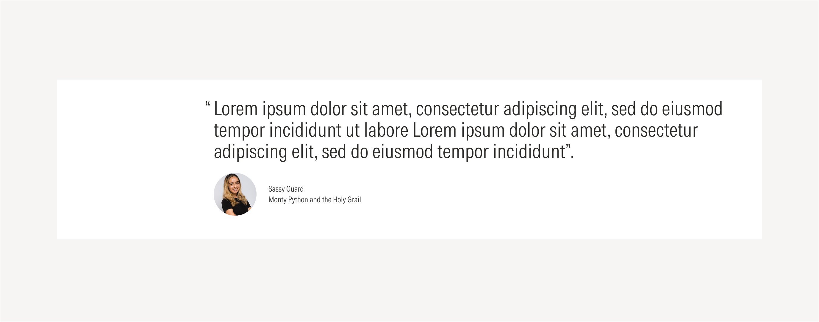 Quote on light theme