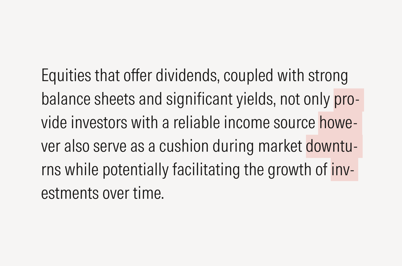 Paragraph with incorrect hyphenated line breaks