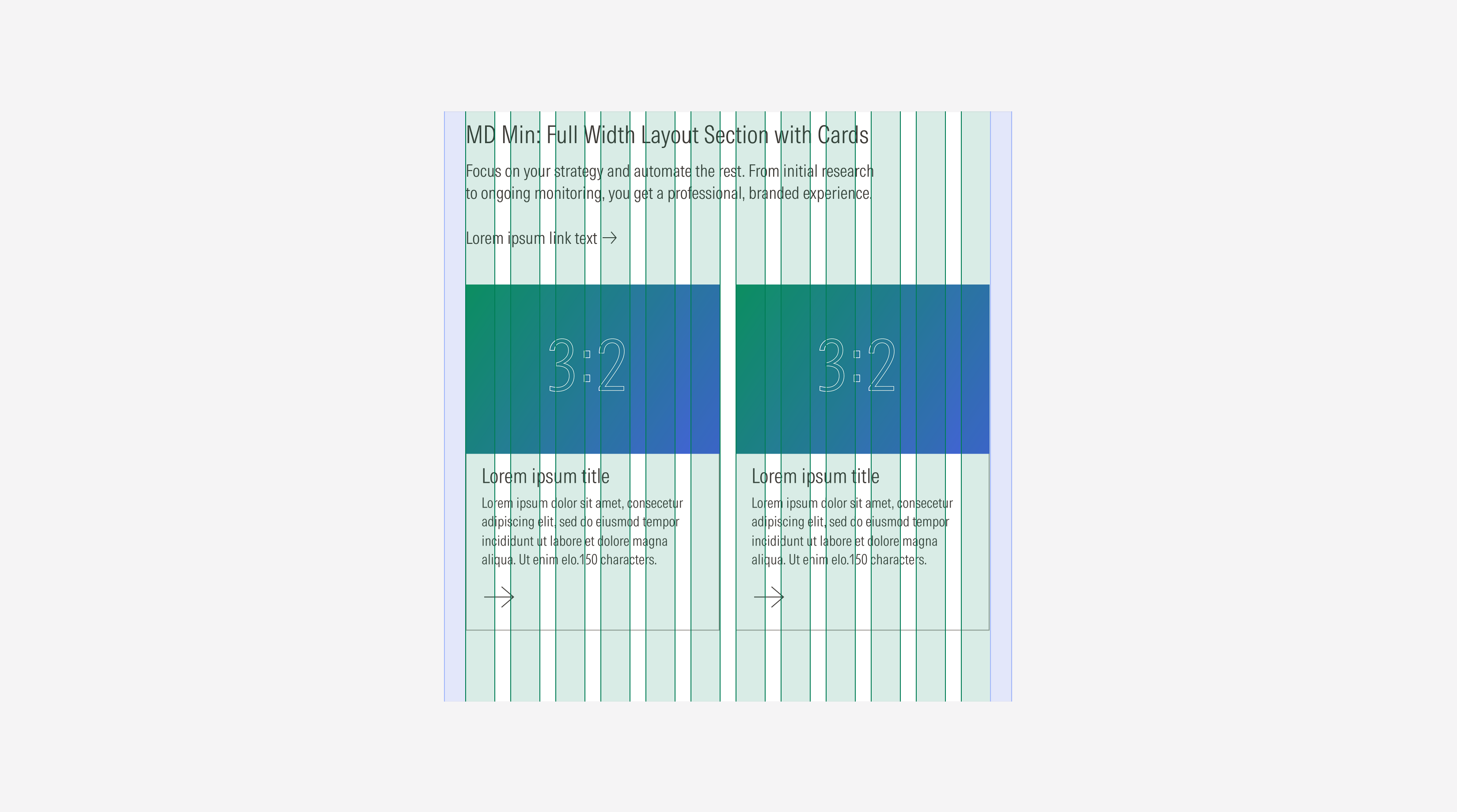 layout section Case 2 MD Min Breakpoint