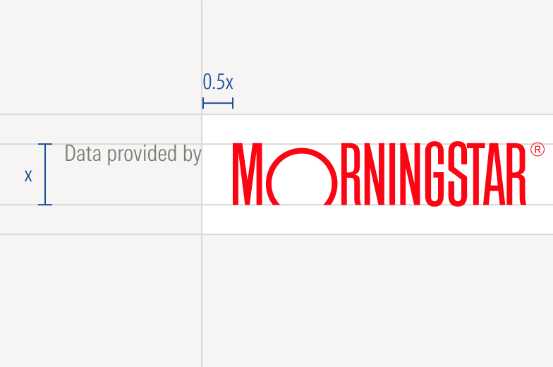 Image showing credit copy top-aligned to Morningstar logotype.