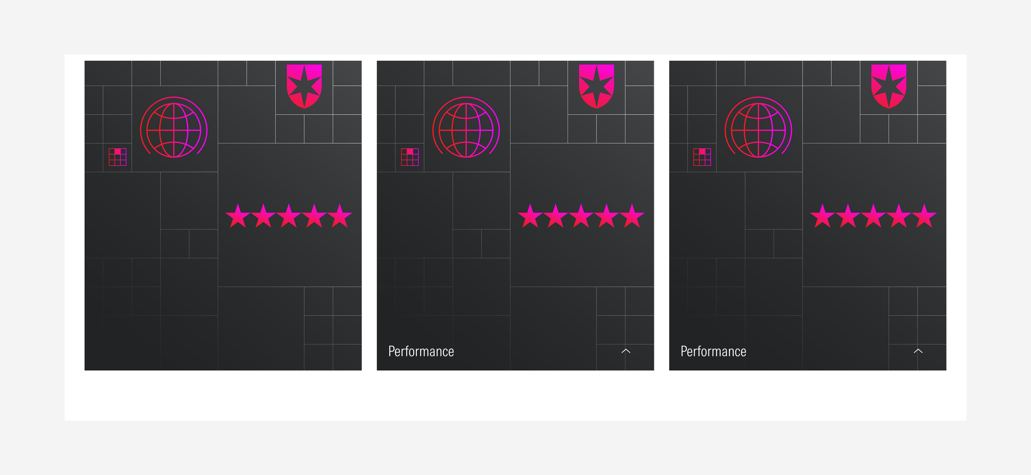 Flexible height of animated cards