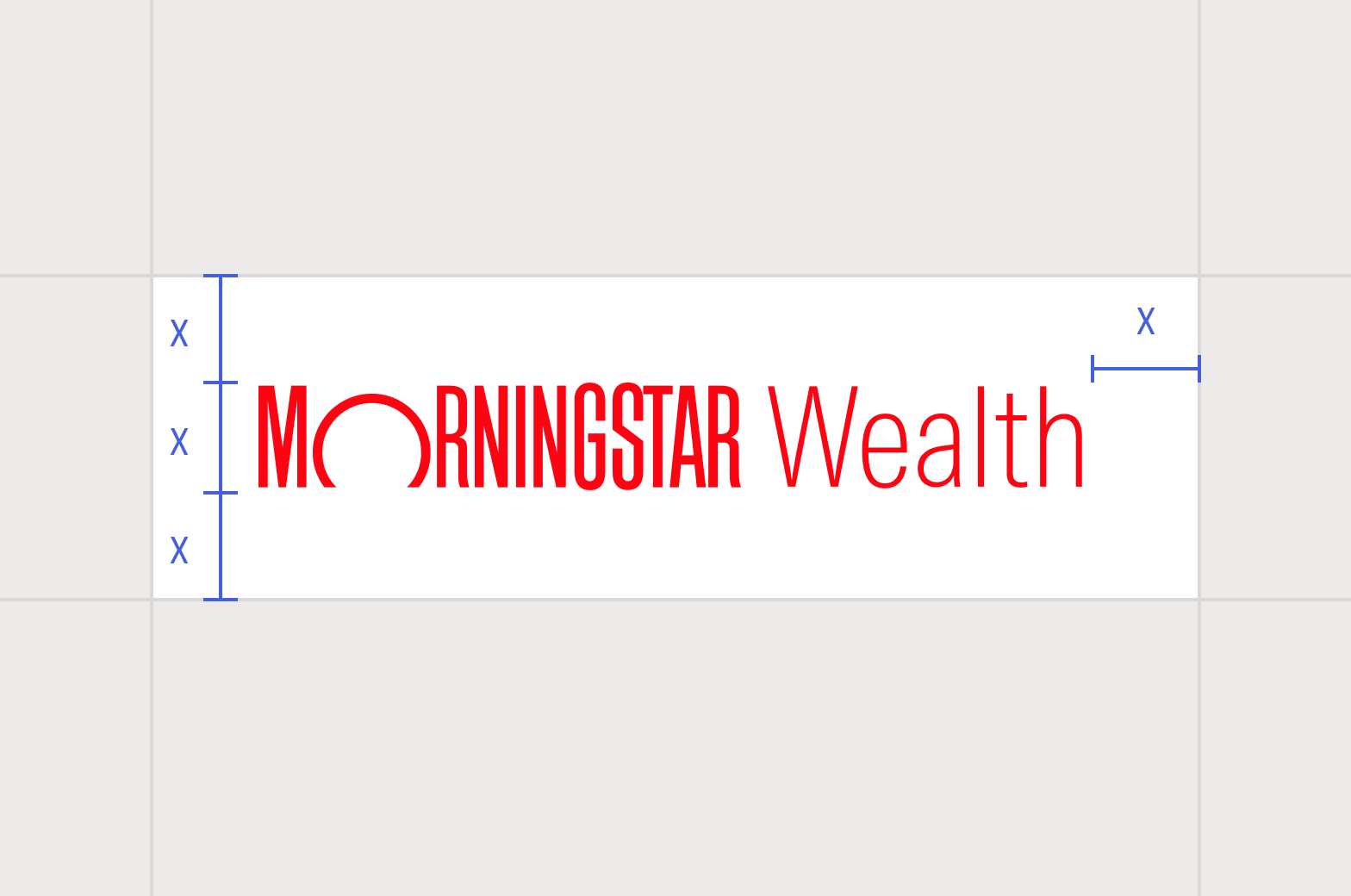 Lockup showing proper clear space.