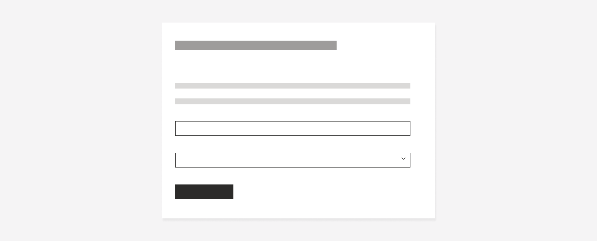 Select alignment and hierarchy
