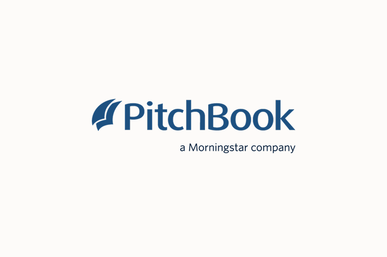 The PitchBook, a Morningstar company brand logo