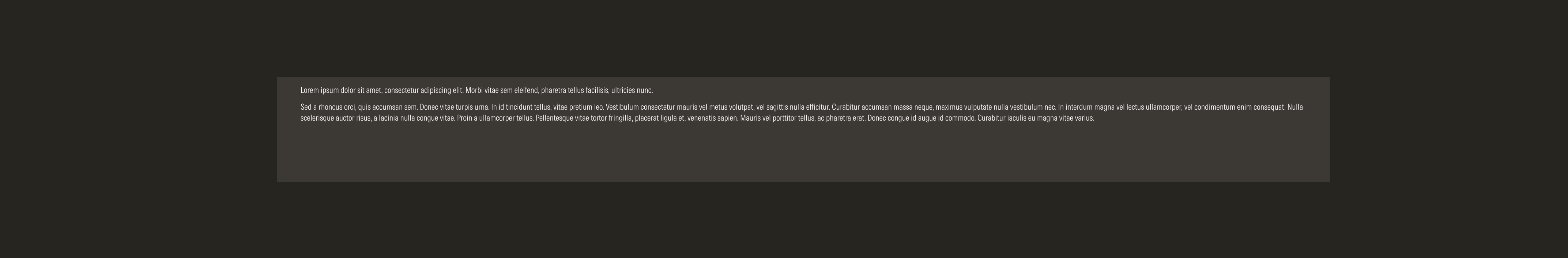 Dark themes for the short disclosure