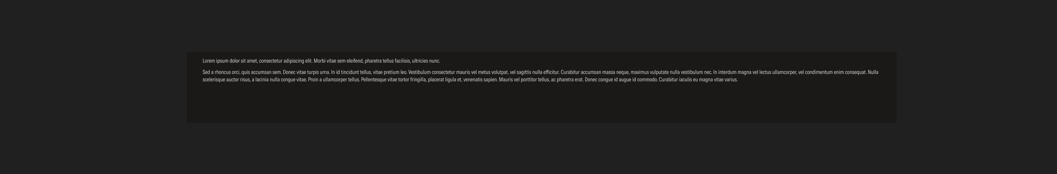 Dark themes for the short disclosure