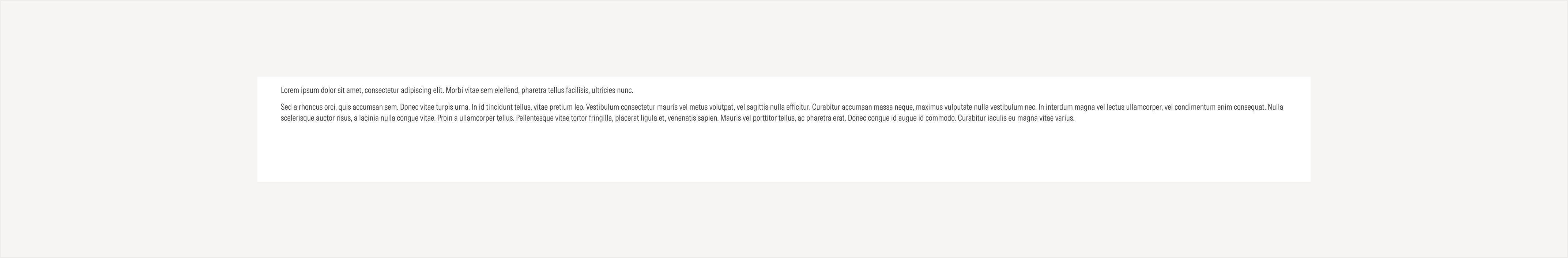 Light theme for the short disclosure