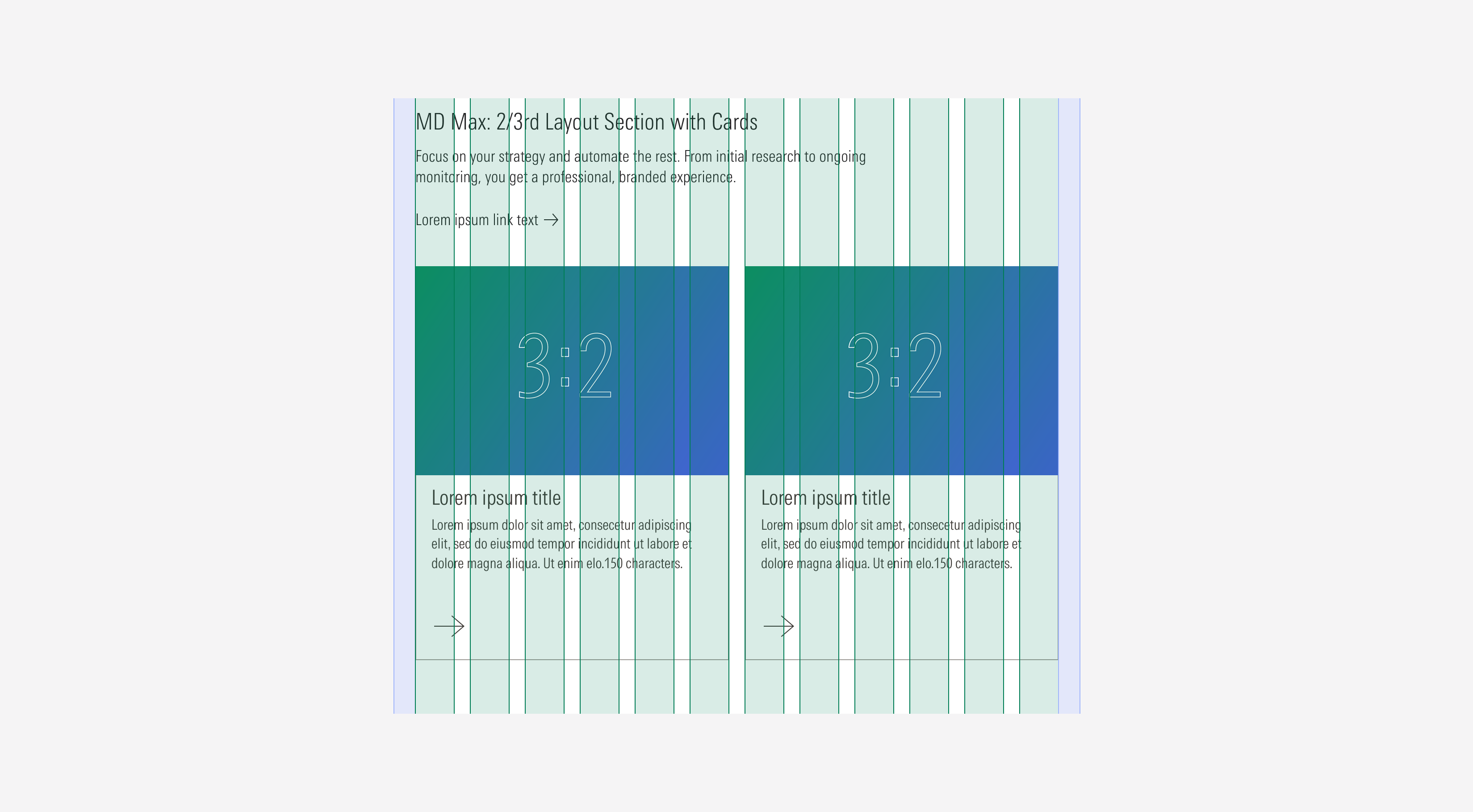 layout section Case 1 MD Max Breakpoint