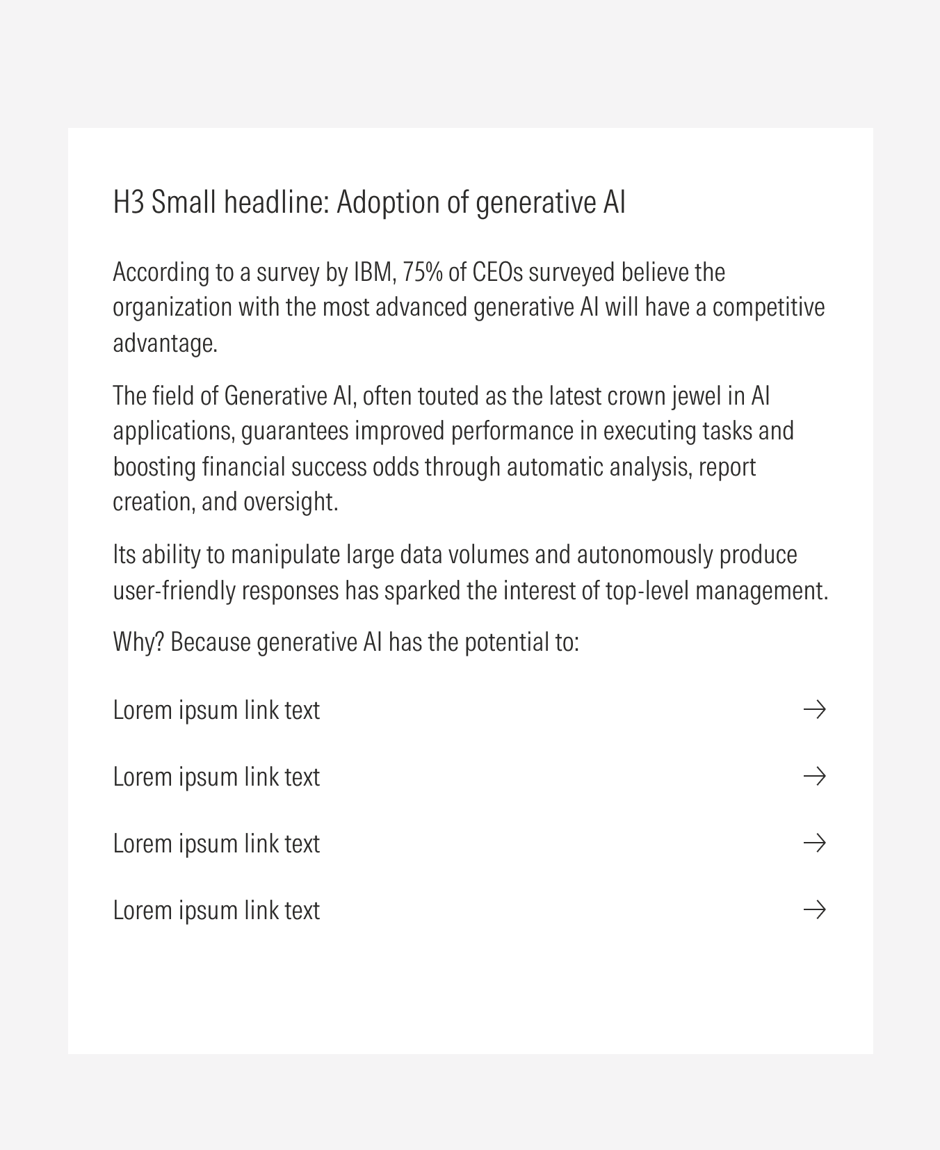 List group do example