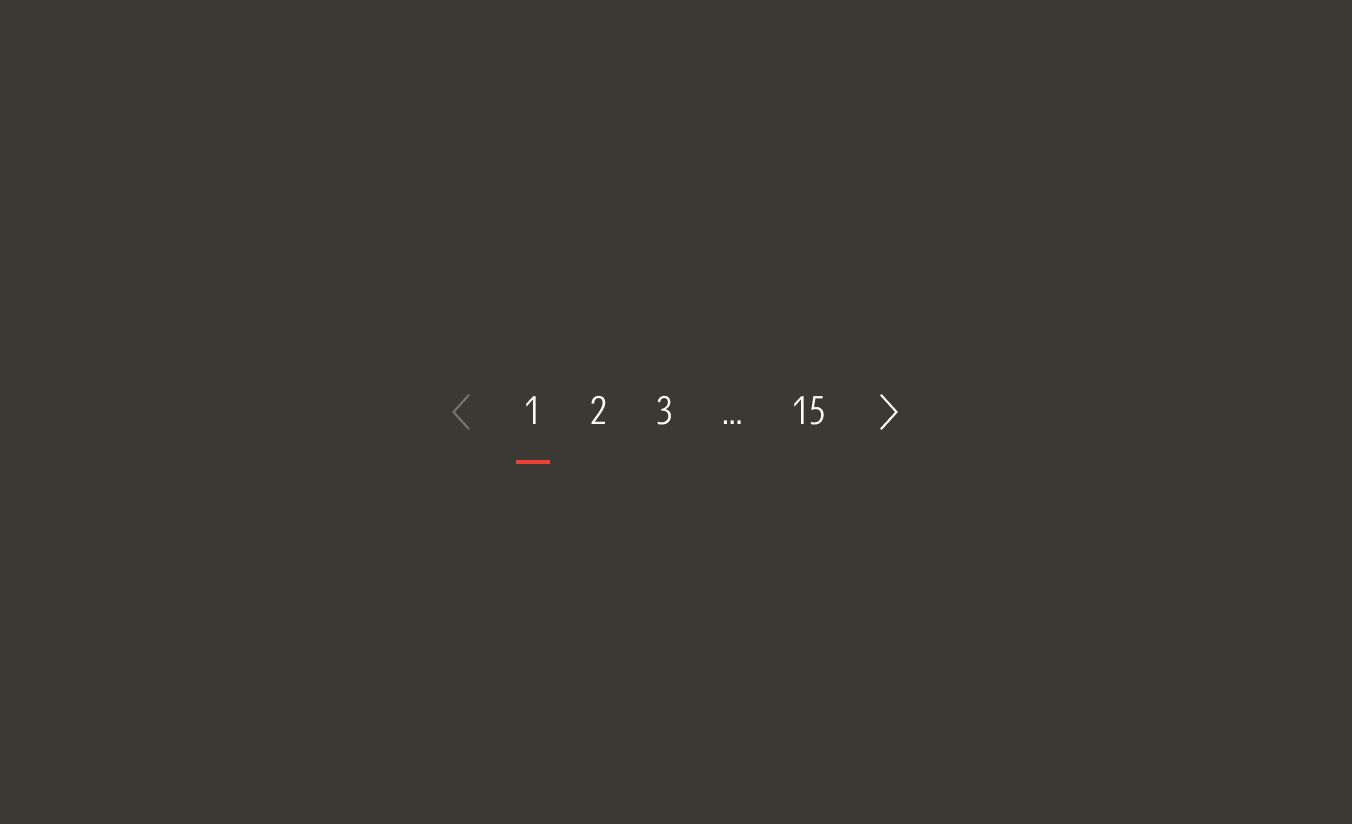 Pagination on dark theme